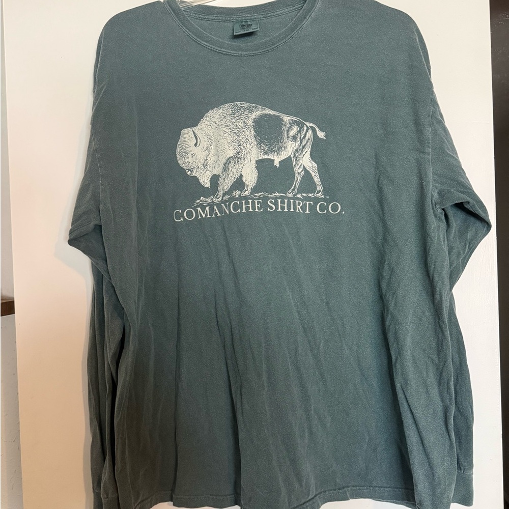 Comfort Colors Mint Green Long Sleeve Shirt